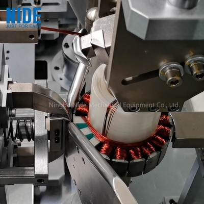 2 stacje Koło Hub Motor Stator Winding Machine Automatyczny samowyważający skuter