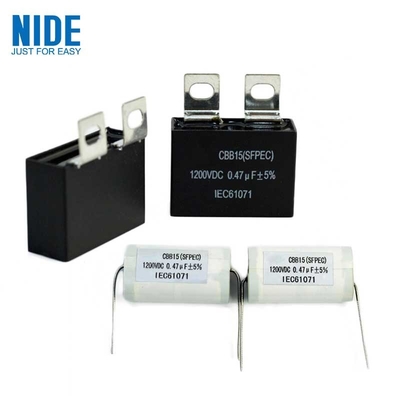 1200 V Uruchamianie CBB15 Spawanie Inwerter Kondensator filtra DC 0,47 uf 1 uf 1,5 uf