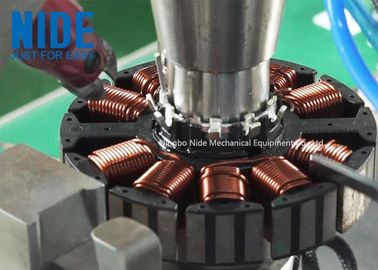 BLDC Stator Armatura Igła Spiral Winding Machine dla bezszczotkowego silnika Efektywność 120 obrotów / min