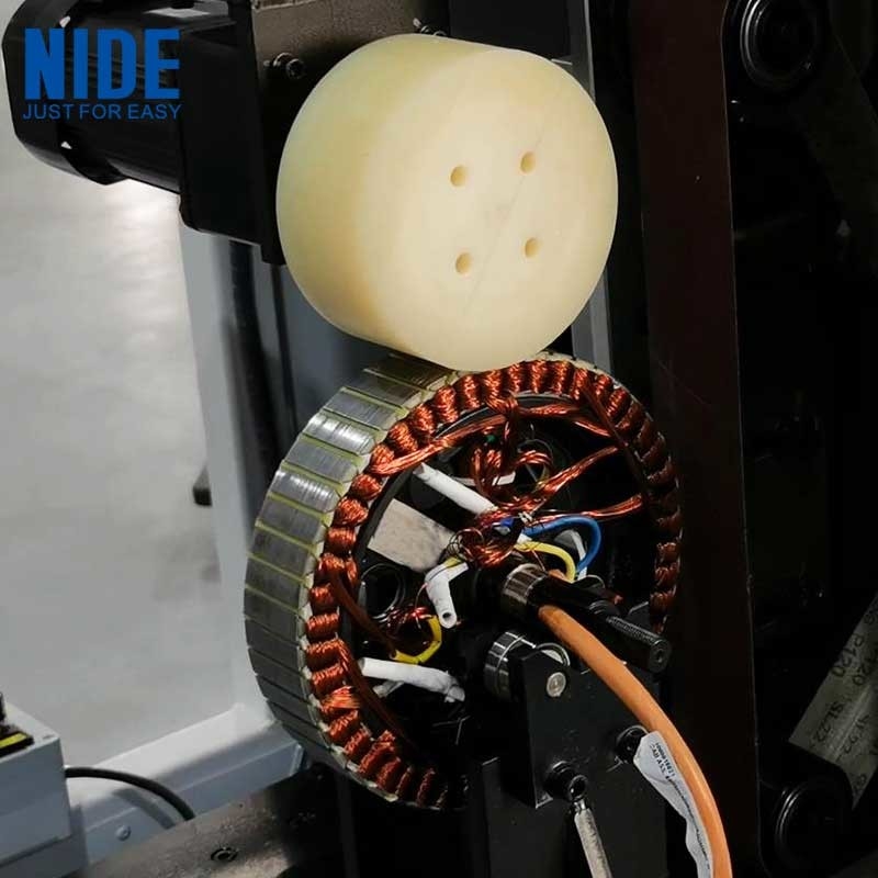 BLDC Wheel Hub Motor Stator OD Maszyna czyszcząca do usuwania lakieru