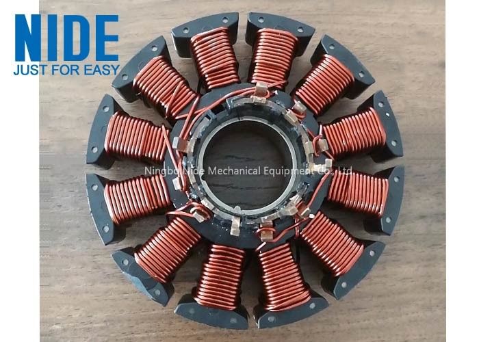 Centrifugal Blower Motor Stator Winding Machine For Fresh Air Motor Winding Wire Coil